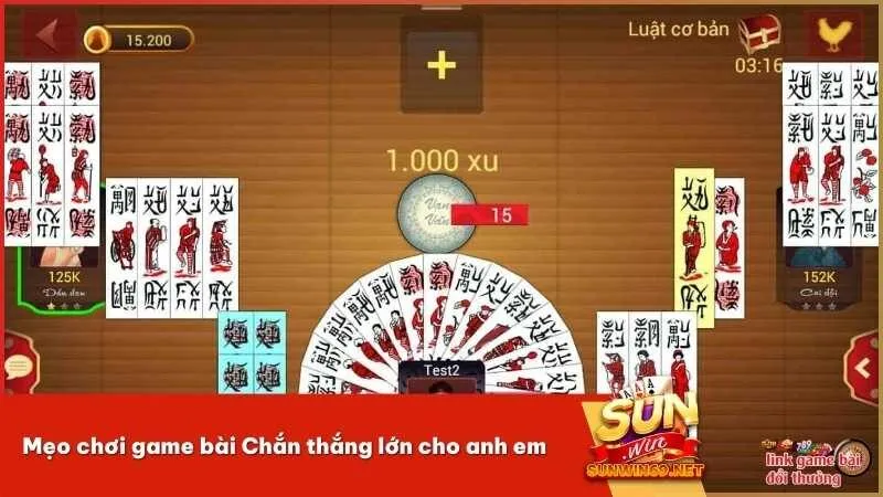 Mẹo chơi game bài Chắn thắng lớn cho anh em